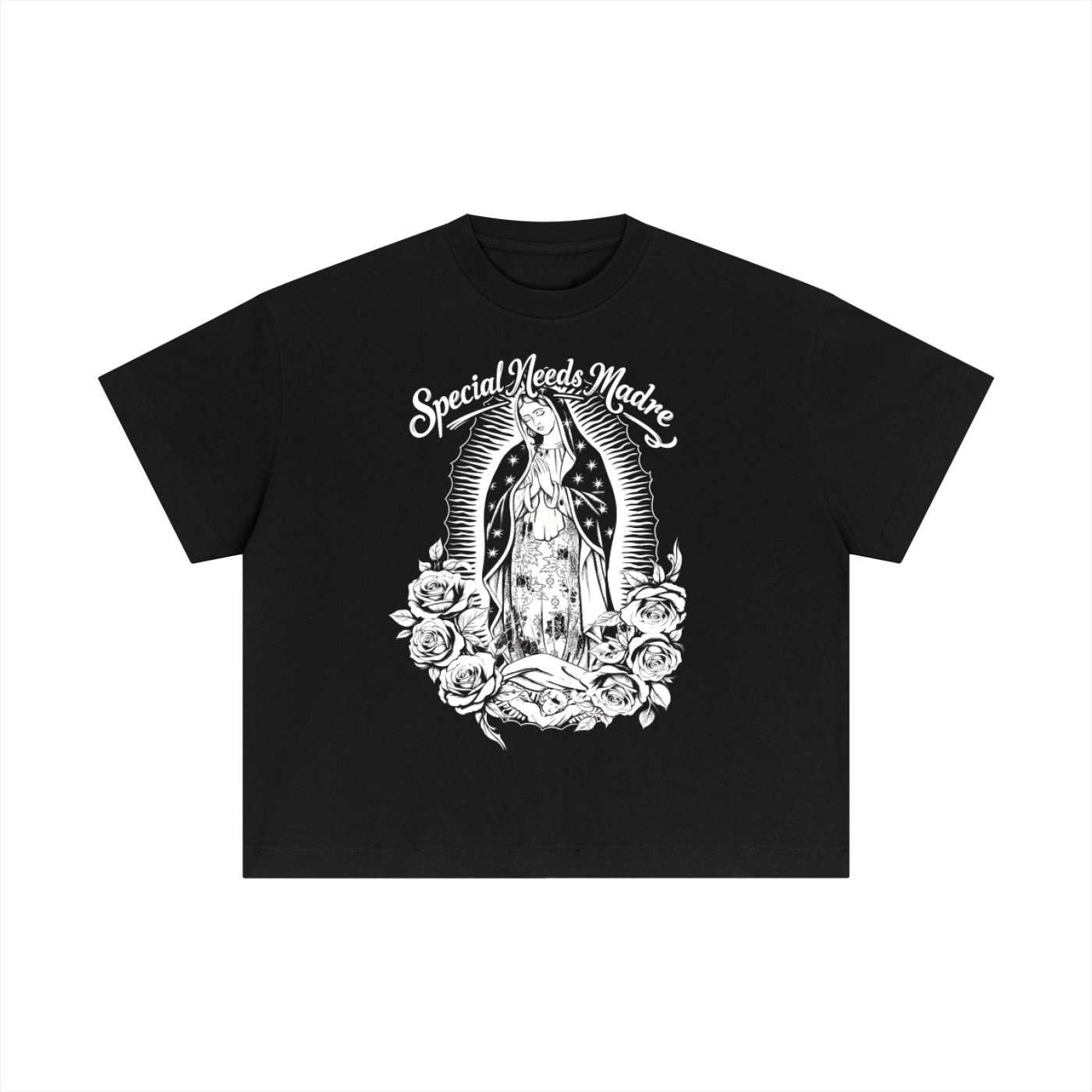 Special Needs Madre Virgencita boxy shirt