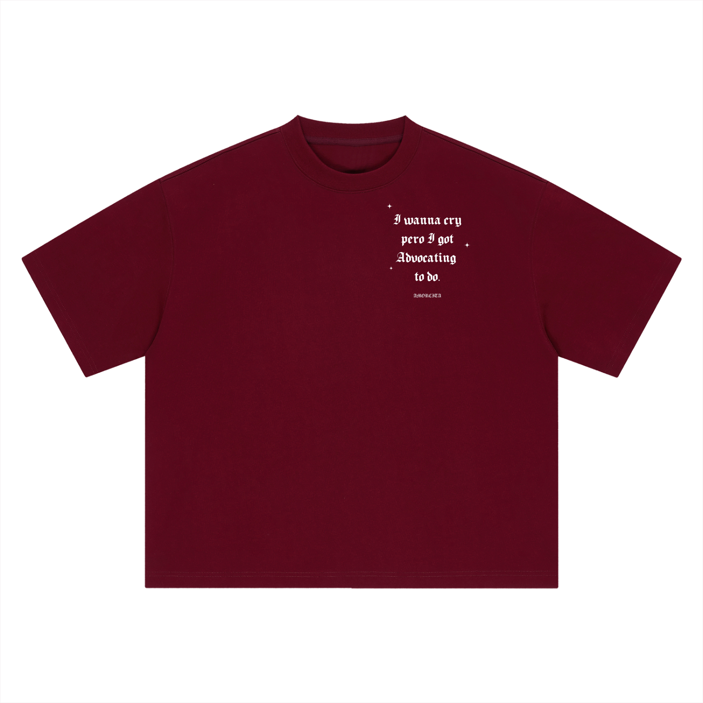I got advocating to do Boxy Oversized shirt