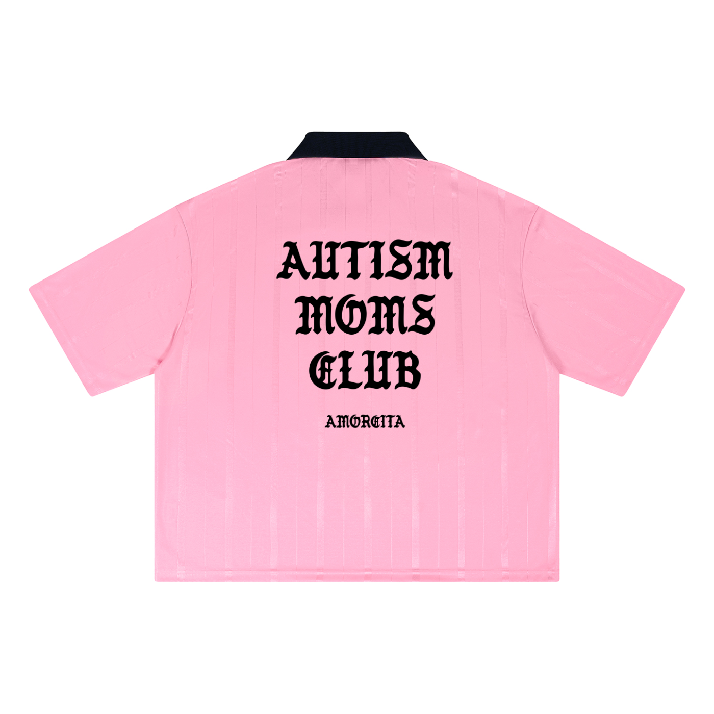 Autism moMS  CLUB Boxy pink jersey