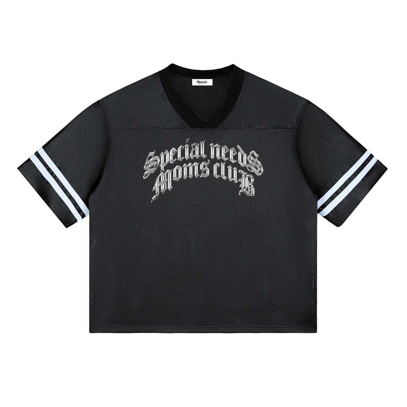 CHROME SPECIAL NEEDS MOMS CLUB Mesh T-Shirt