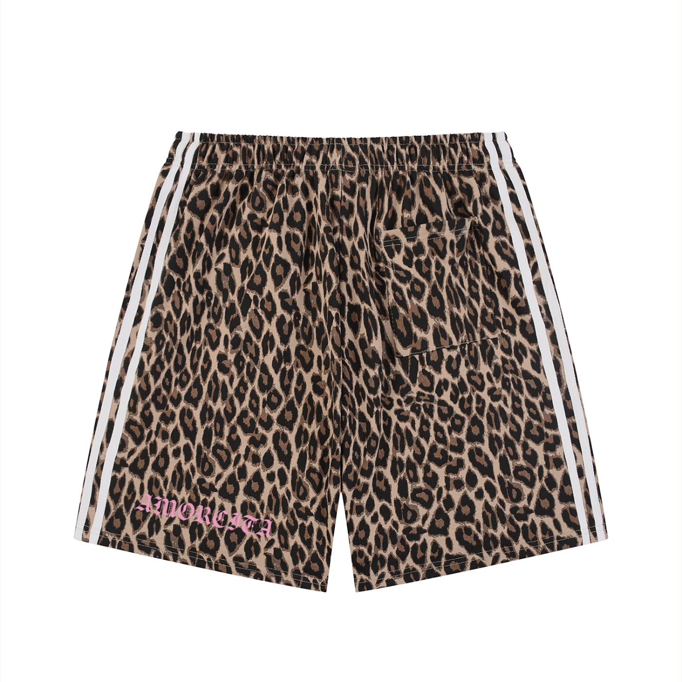 Badass Special Needs madre Heavyweight Leopard Drawstring Shorts