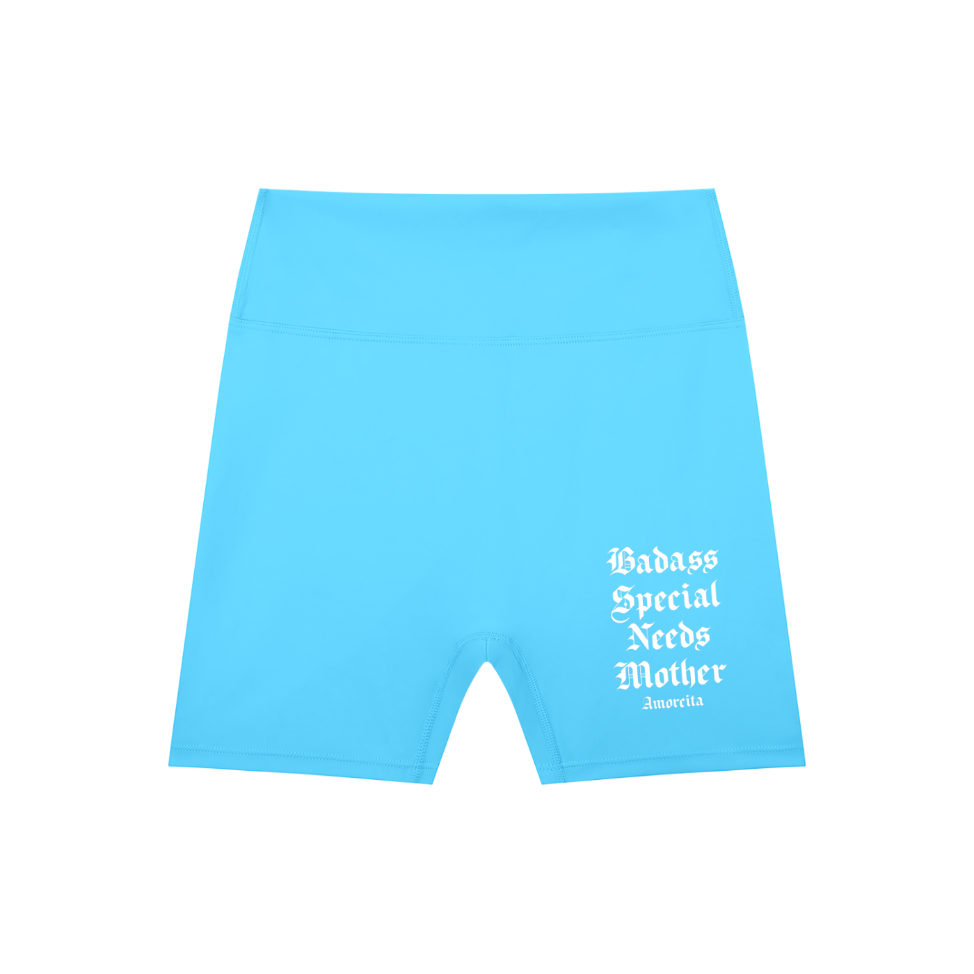 Badass Special Needs Mother biker shorts