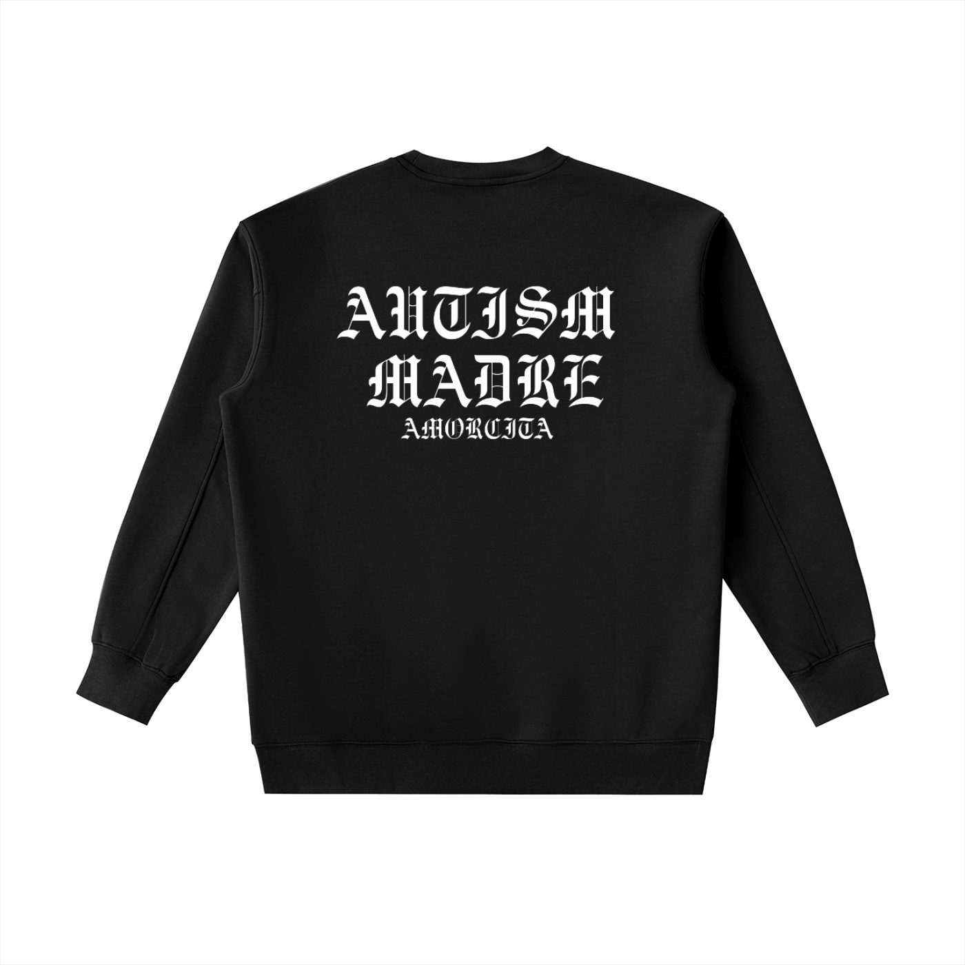 Old english Autism madre sweatshirt