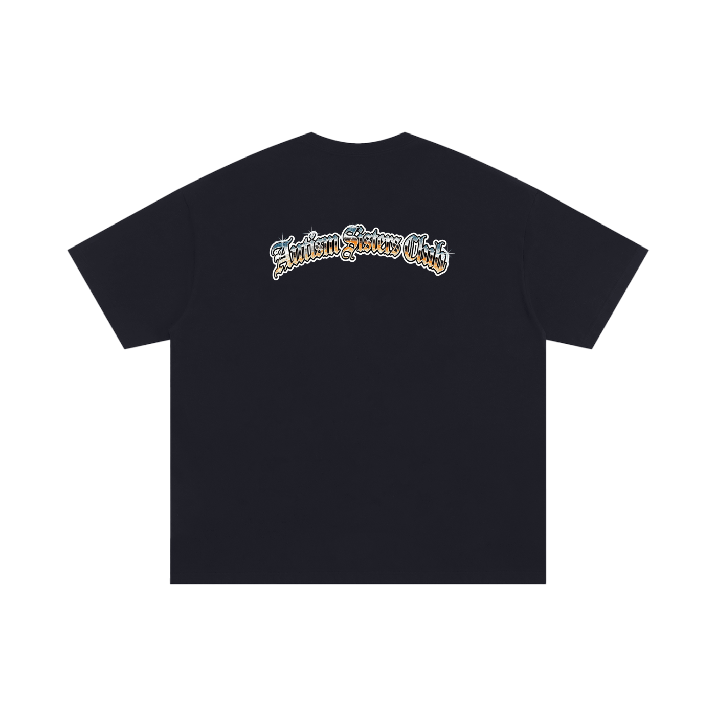 Chrome autism sisters club adult shirt