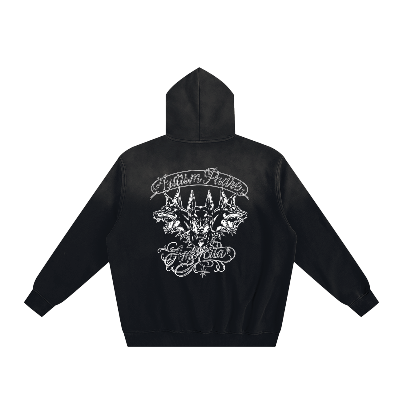 AUTISM PADRE Sunfade Fleeced Hoodie