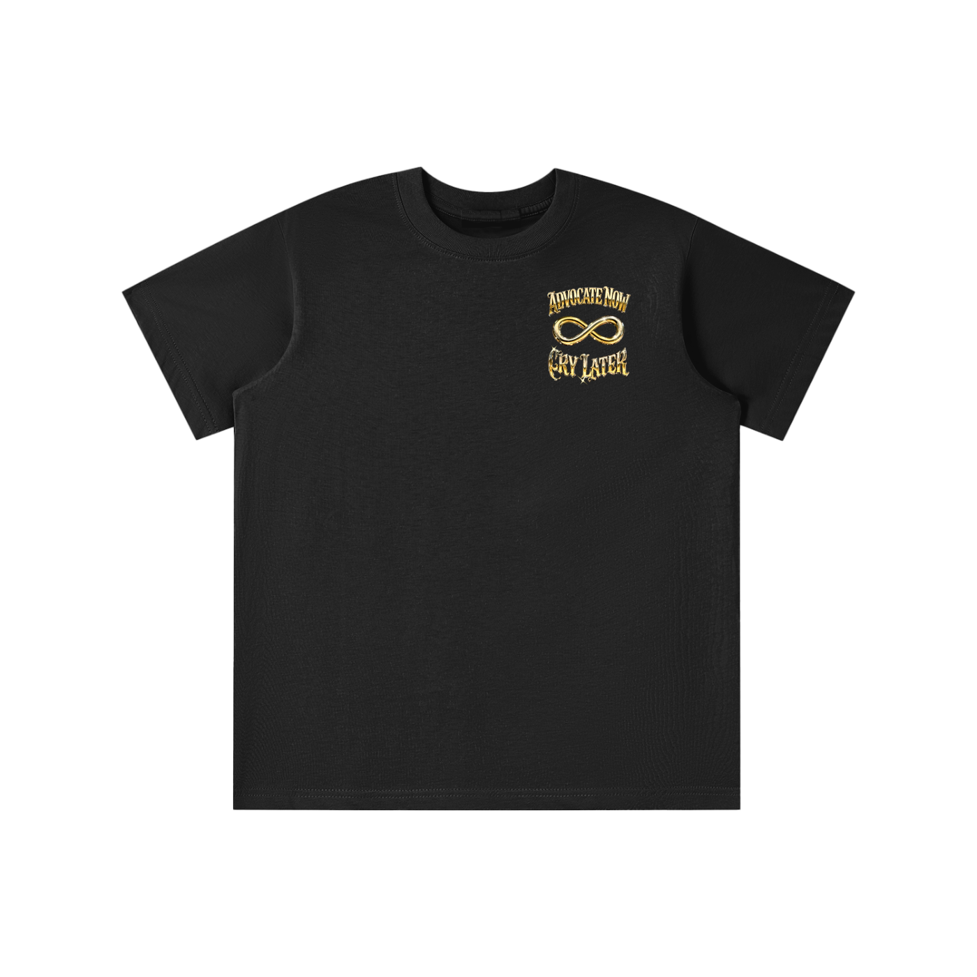 CHROME ADVOCATE NOW CRY LATER Kids' T-shirt