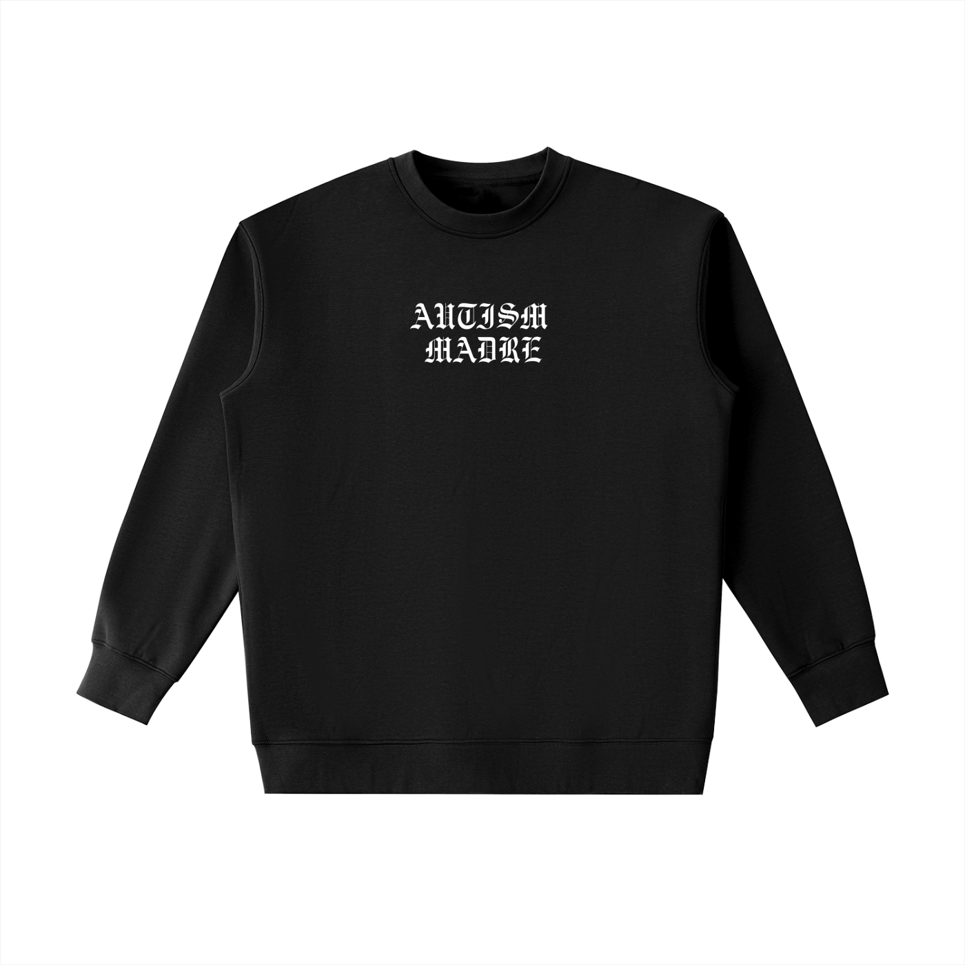 Old english Autism madre sweatshirt
