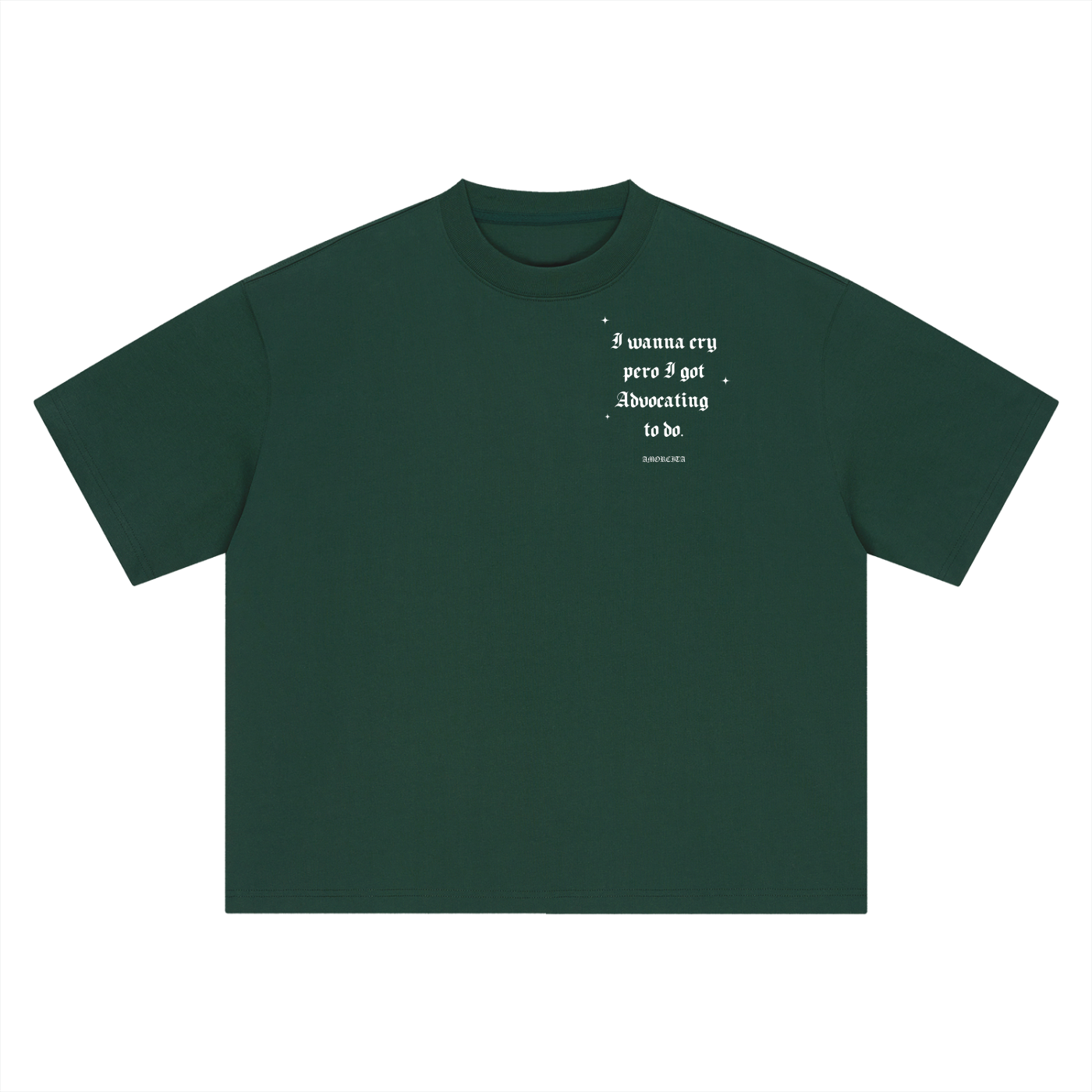 I got advocating to do Boxy Oversized shirt