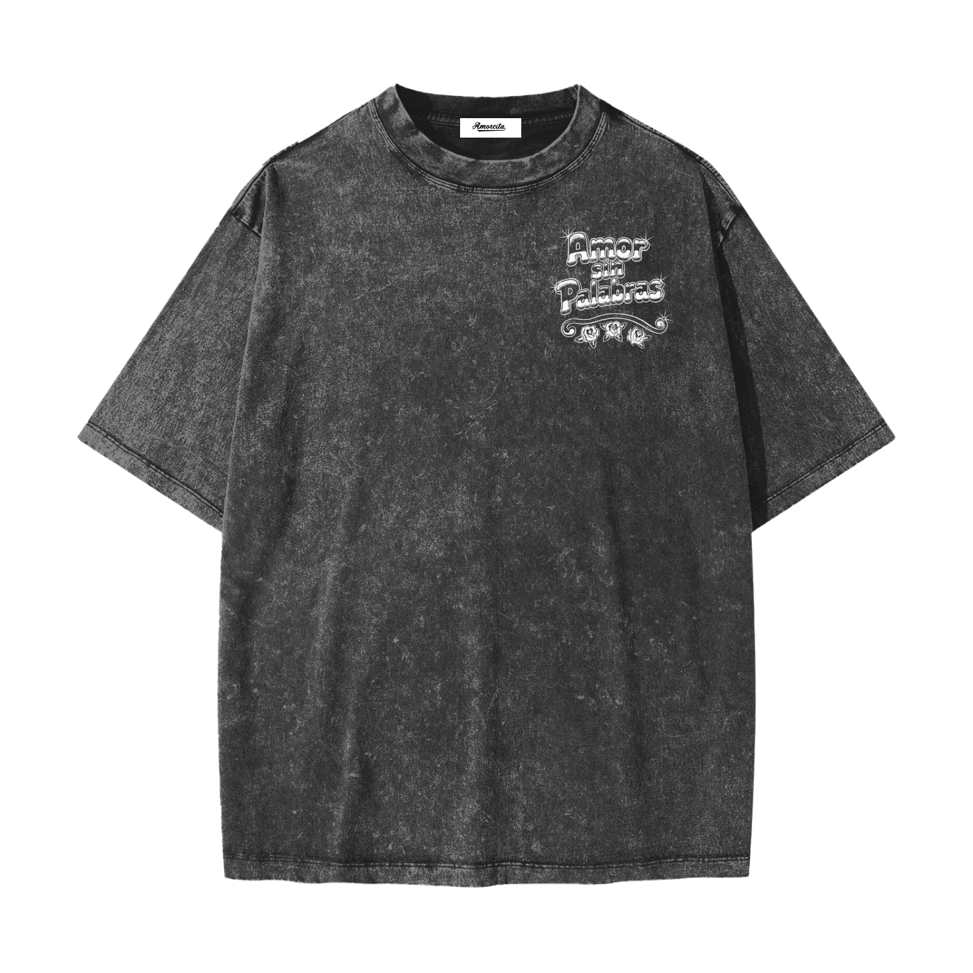 Amor sin palabaras Heavyweight Snow Washed adult shirt