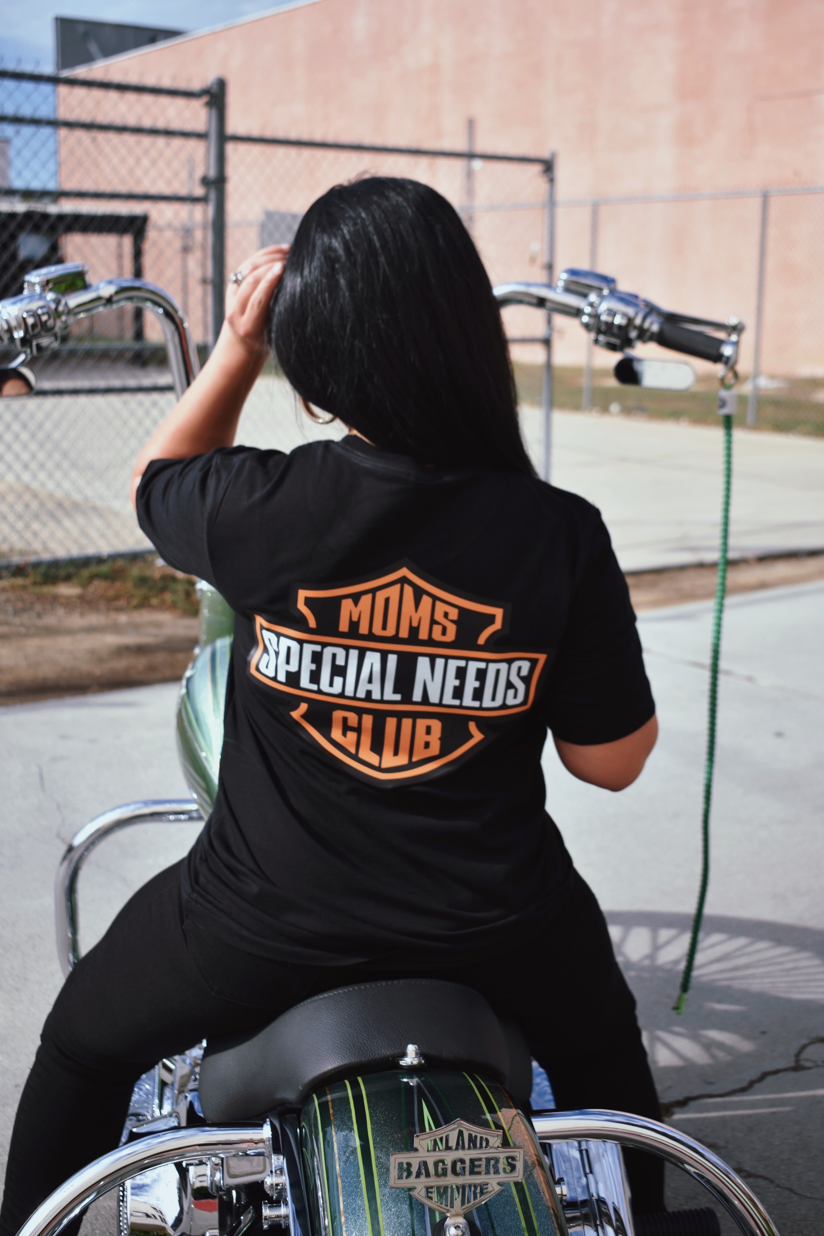 Harley special needs moms club shirt