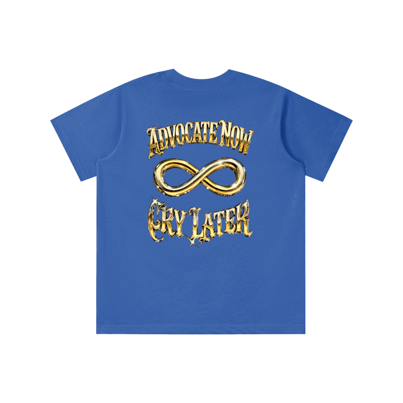 CHROME ADVOCATE NOW CRY LATER Kids' T-shirt