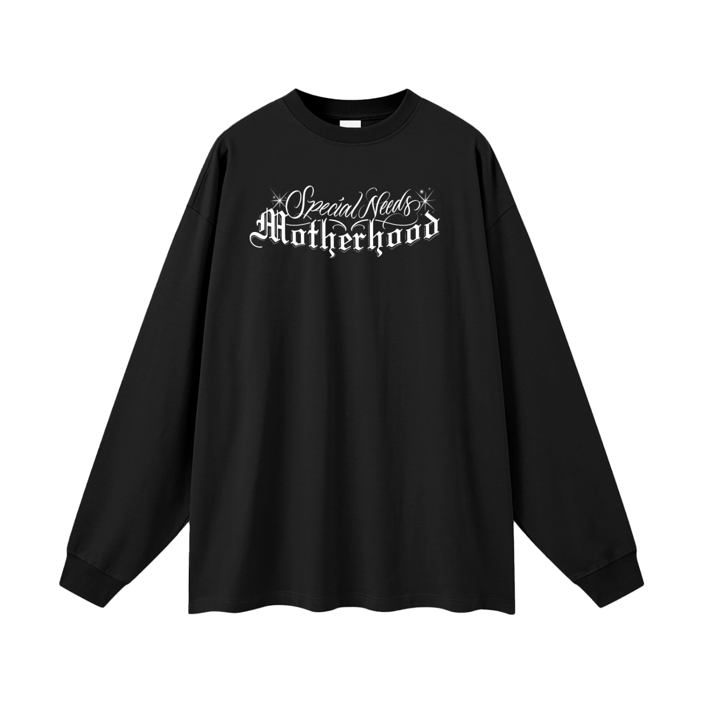 Amorcita special needs motherhood community oversized long sleeve