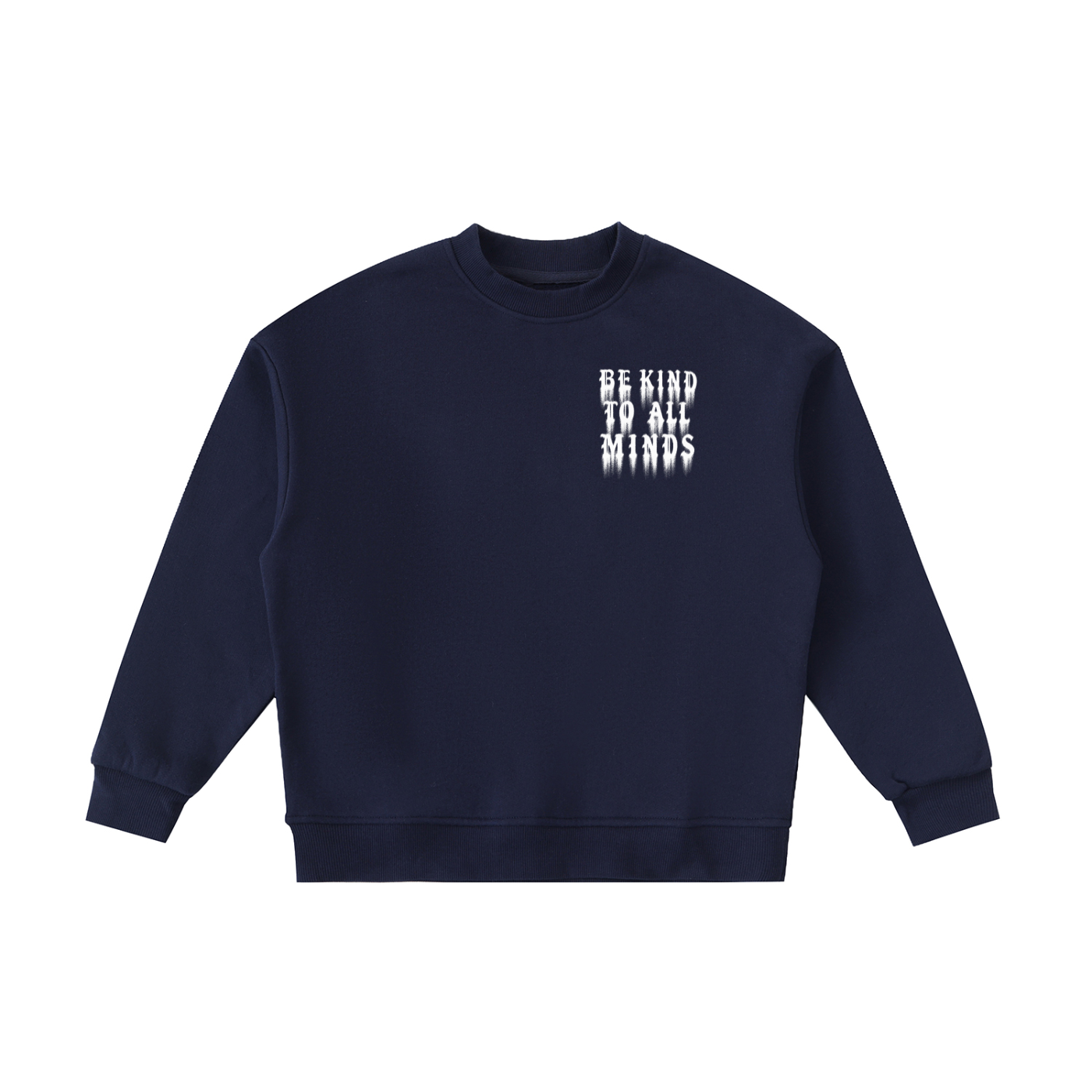 Be kind to all minds Fleece Kids Sweatshirt