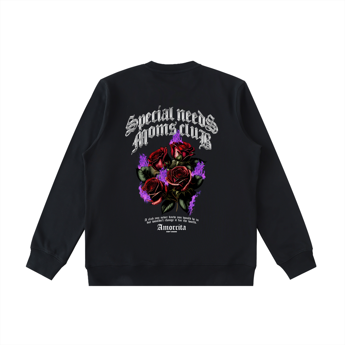 Chrome Special needs moms club sweatshirt