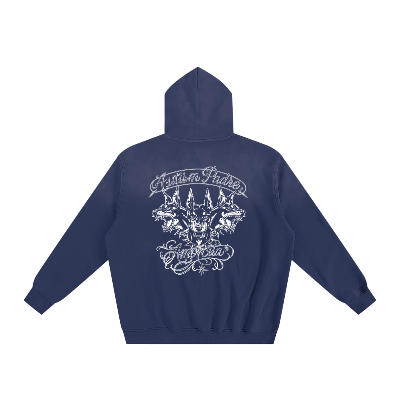 AUTISM PADRE Sunfade Fleeced Hoodie