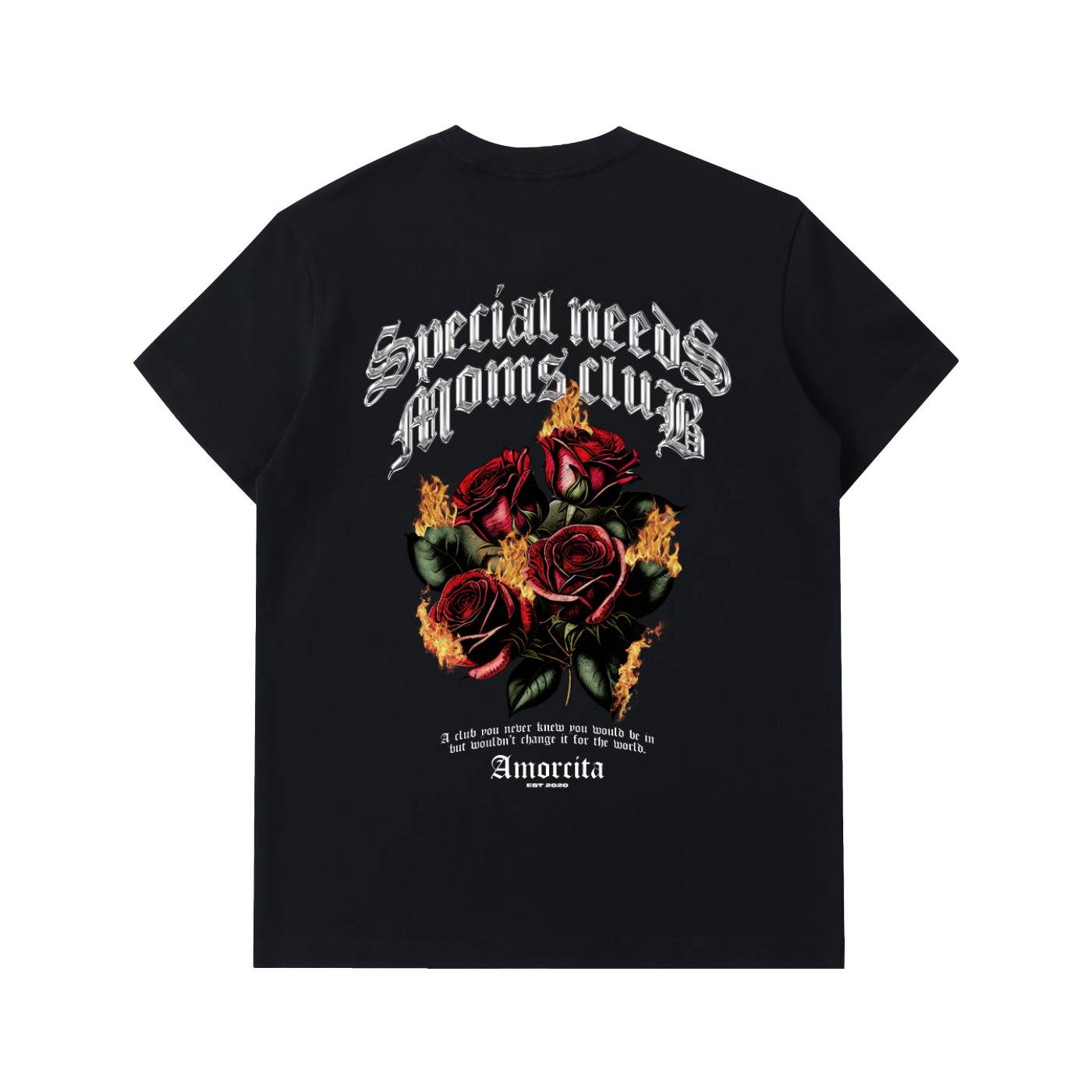 CHROME SPECIAL NEEDS MOMS CLUB SHIRT